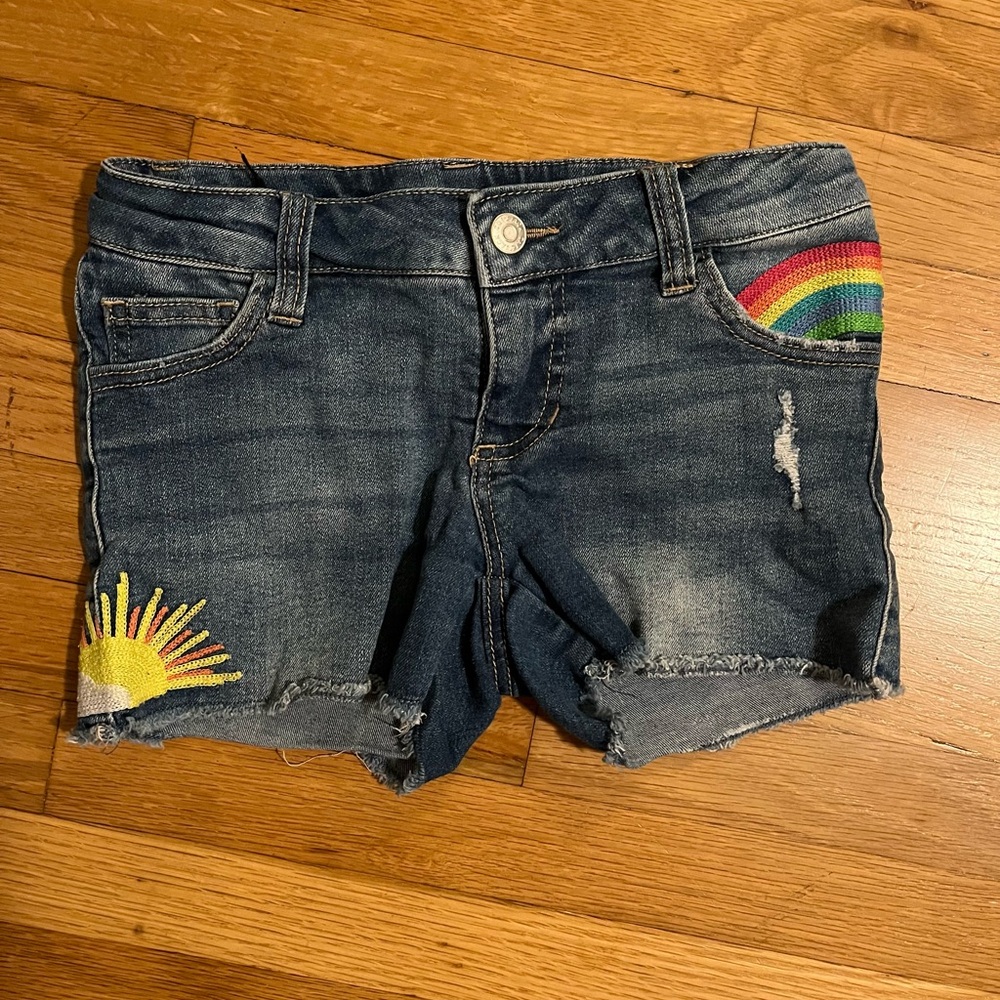 Girls denim shorts